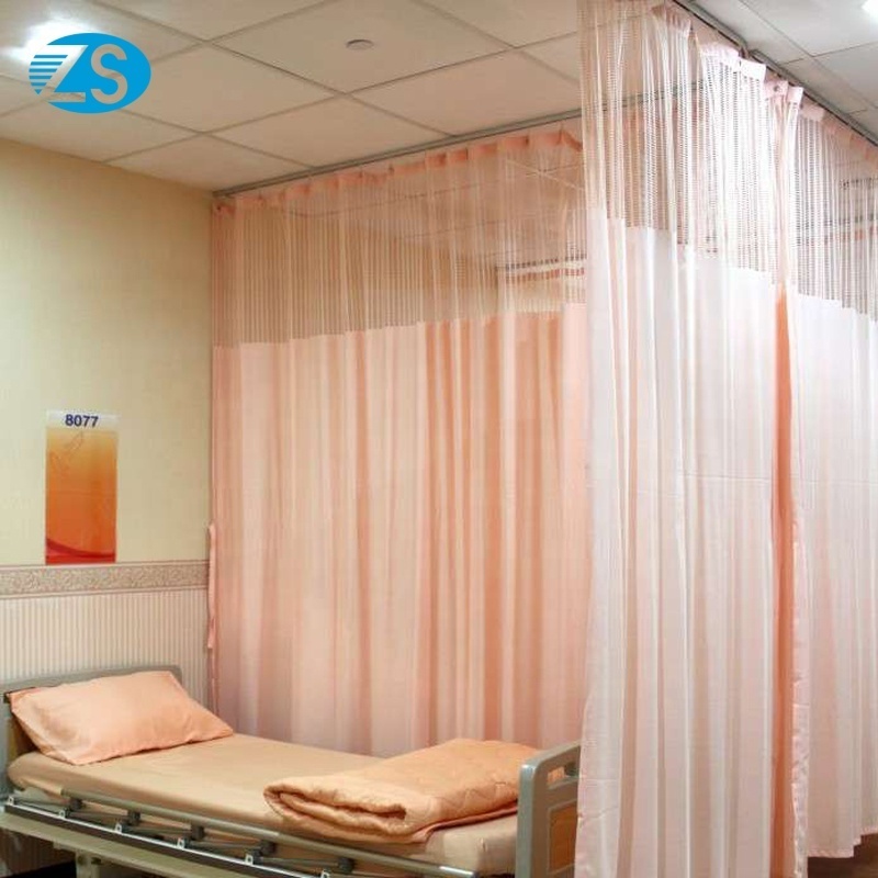 Factory wholesale fire proof water resistant hospital medical partition curtains for hospitals fabric