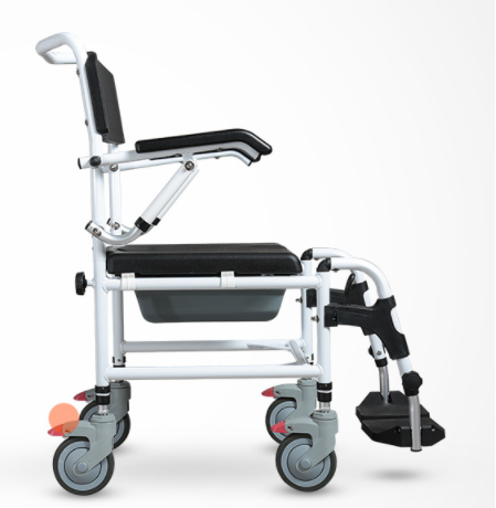 Cheap Manual Wheel Chair for Disabled with Toilet Commode