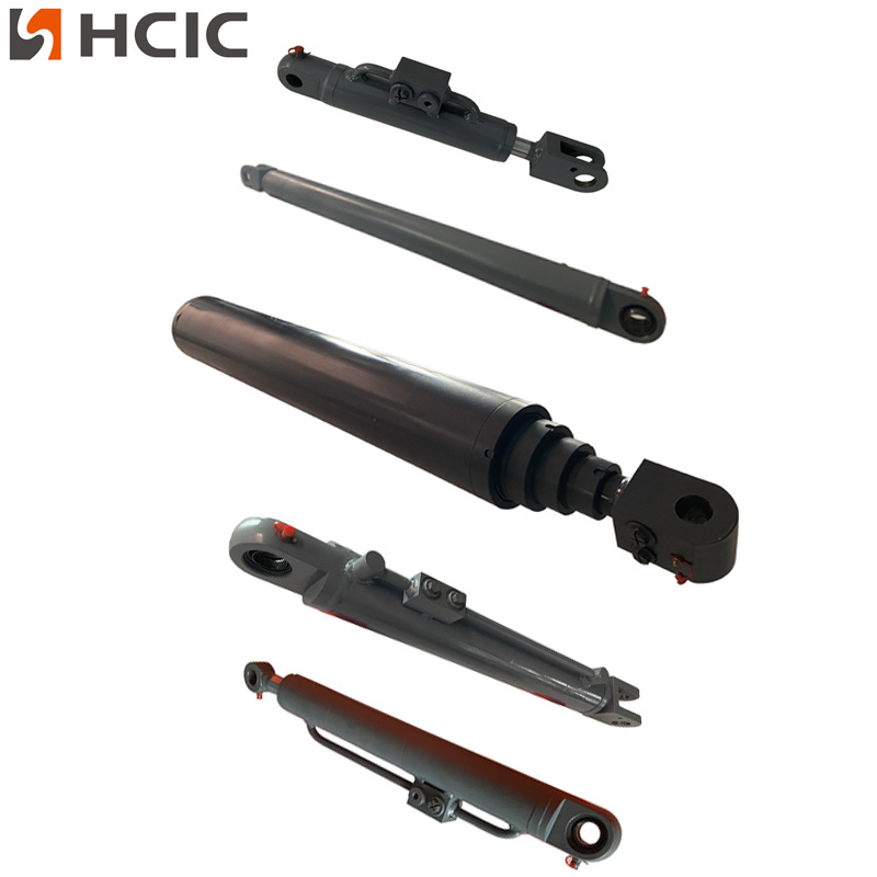 HCIC Customized Produce Single-stage Double Acting Telescopic Tail Gate Lift Hydraulic Cylinder