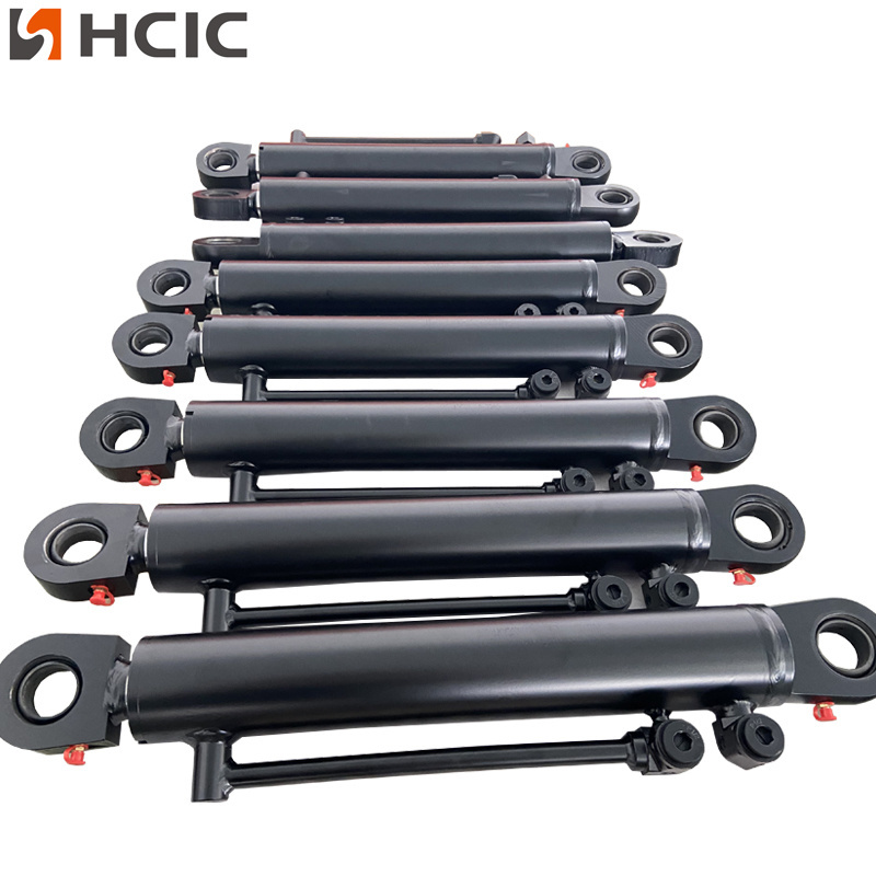 Hook Arm Lifting Garbage 1800 Mm Stroke Hand Pallet Trailer Gate Hinge Hydraulic Cylinder For Truck