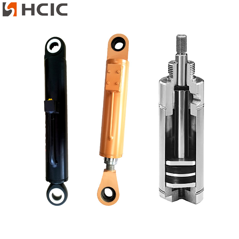 HCIC Customized Produce Single-stage Double Acting Telescopic Tail Gate Lift Hydraulic Cylinder