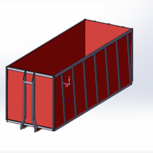 20 yard dumpster hook lift bin manufacturer