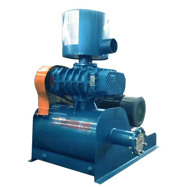 high vacuum pump dry screw roots vacuum unit for Municipal sewage treatment