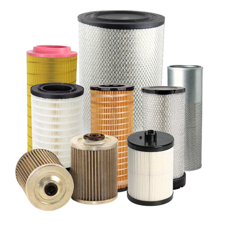 Huida Construction machinery parts Factory wholesale oil filter fuel filter air filter