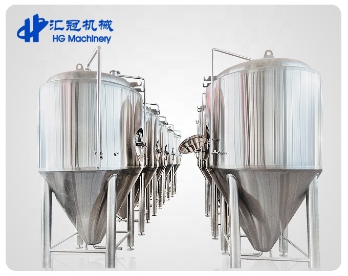 Beer Brewing Equipment Stainless Steel Isobaric Jacketed Fermenter Used for Beer Fermenting