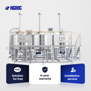 Regional brewery equipment 3 vessel brewing system 1000l micro beer brewing equipment for sale