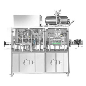 Carbonated Can Filling Beer Canning Machine Canner Machine