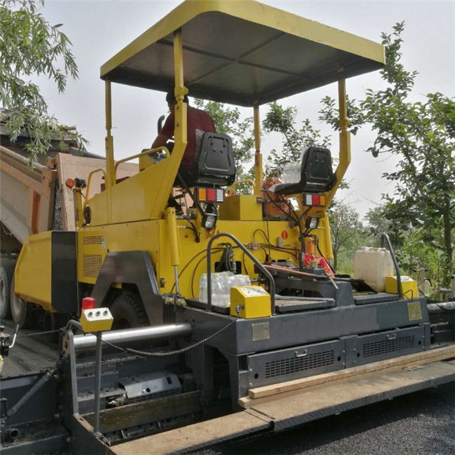 Used 10m Asphalt Paver block finisher machine  with good condition