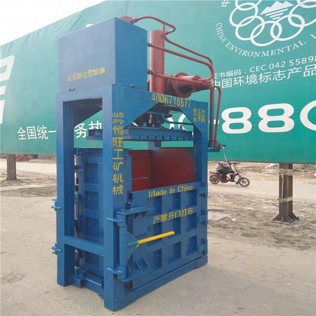 High quality !! Waste tyre baling press / baler machine for tire