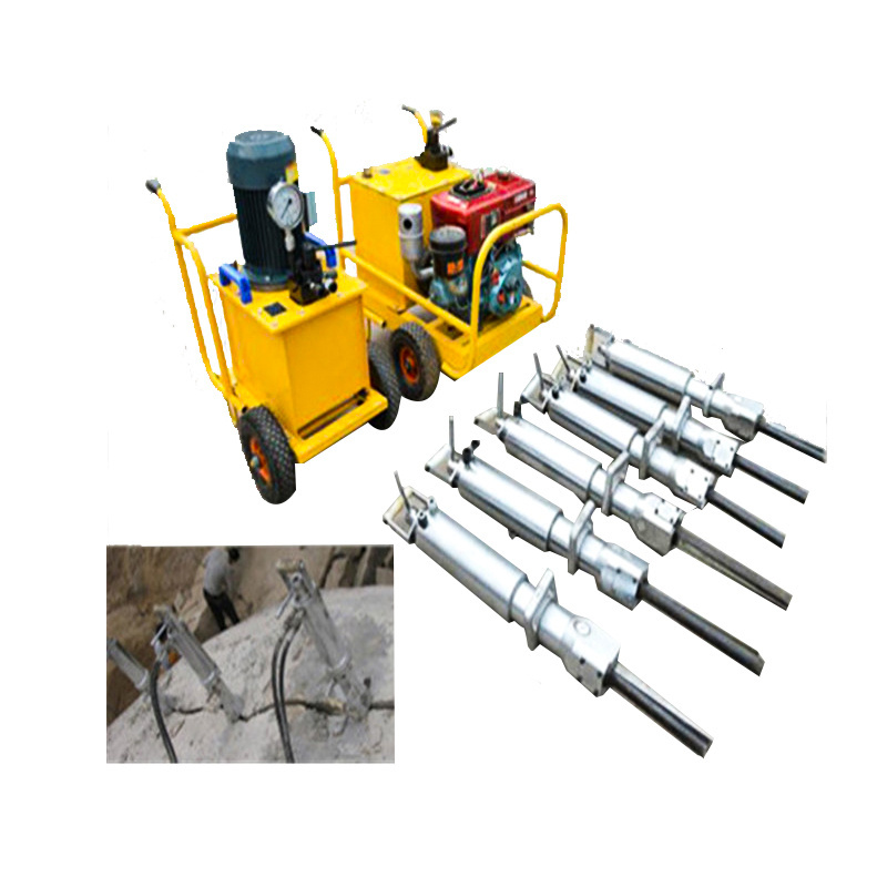 CE Support Hard Rock Break Electric Diesel Splitting Machine Rock Splitting Machine