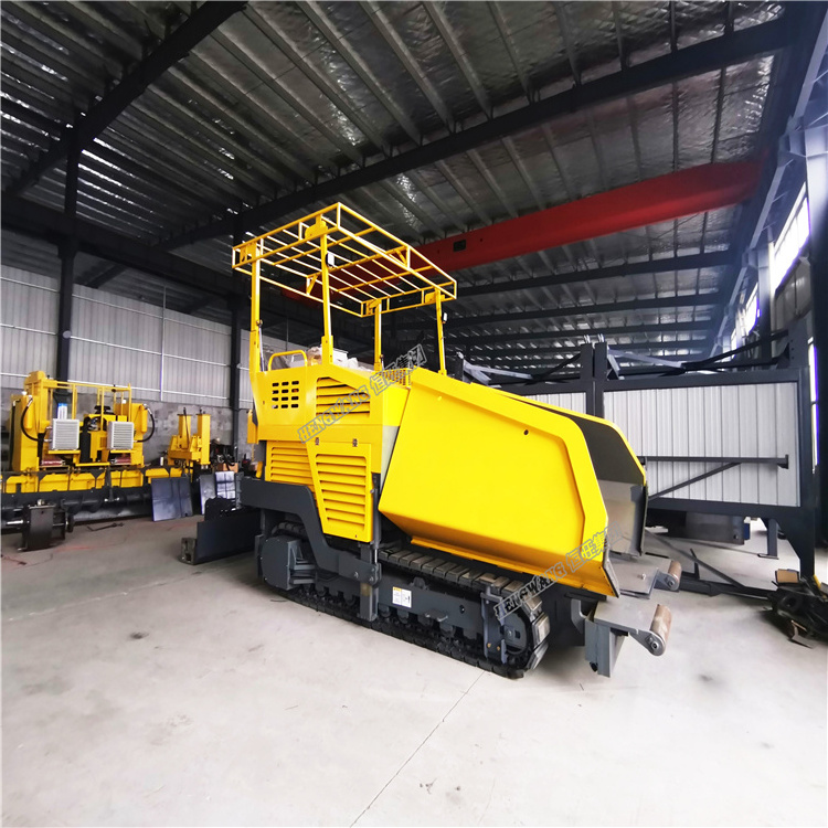 6m Width Mini Wheel Asphalt Concrete Paver Mini Asphalt Finisher Asphalt Road Paving Rubber Paver 0-20 M/min 0~3.0km/h SC4H140G3