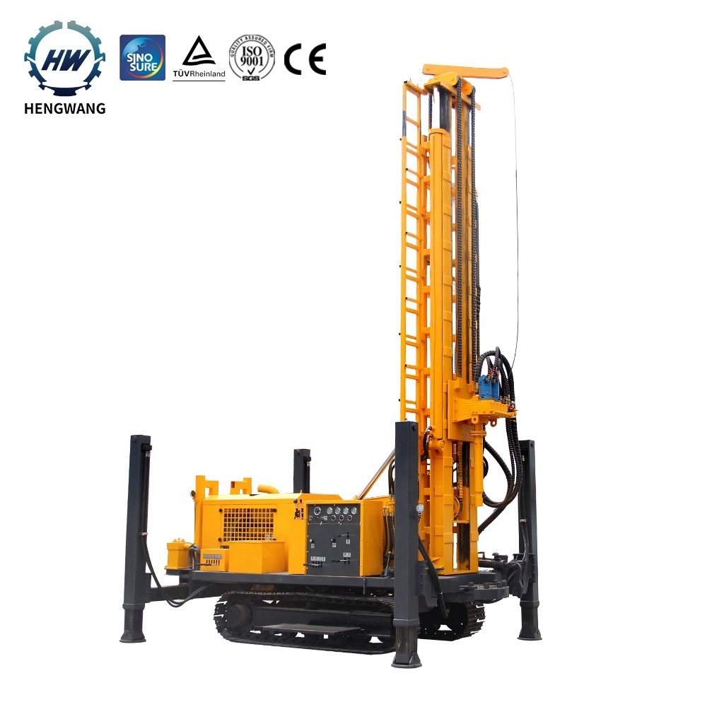 100m 300m 500m 600m drill rig for water well 200m perforadora pozos water borehole drilling machine water well drill rig machine