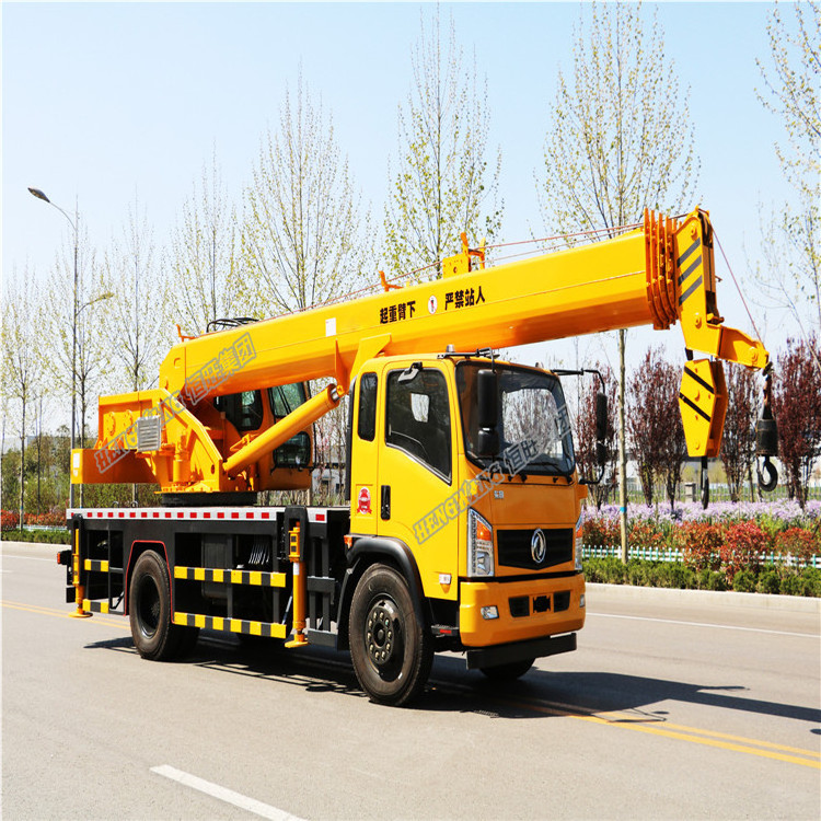 16 ton truck crane  Dongfeng 8X4 Heavy Duty 16 Tons Truck Mounted Crane