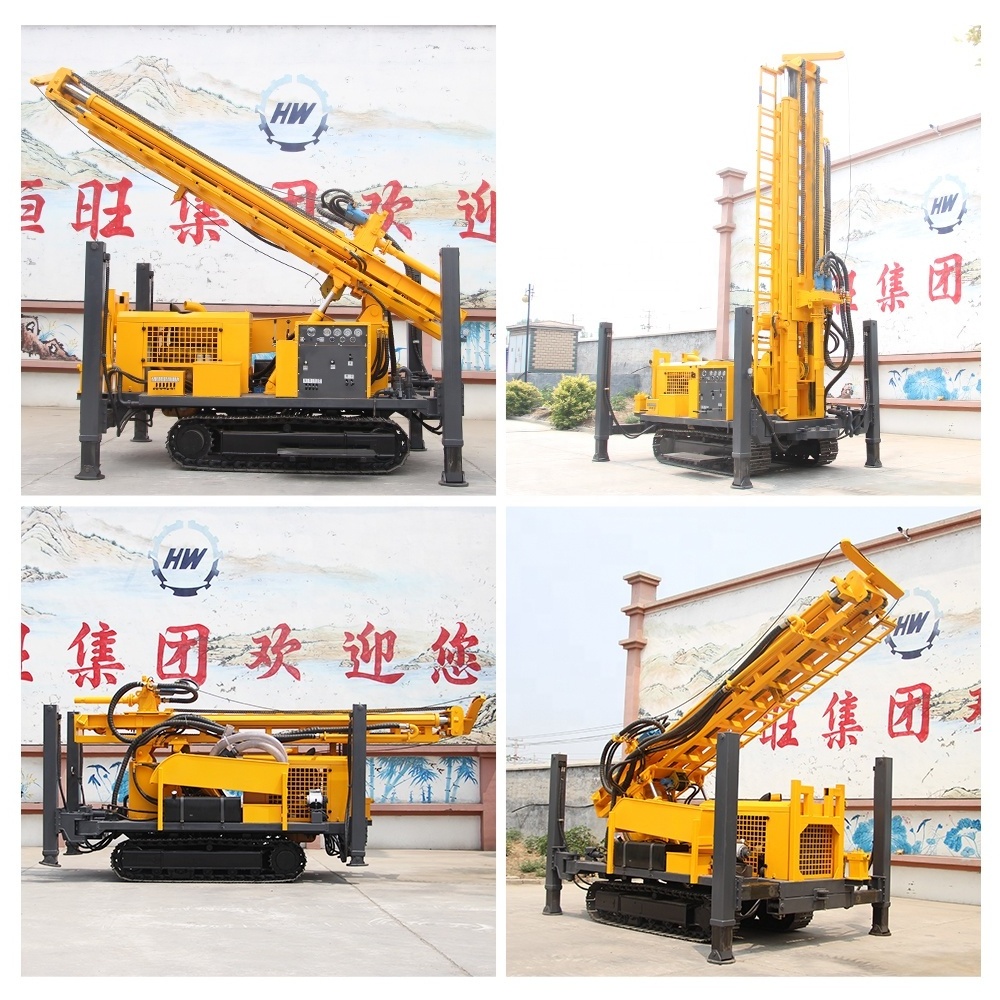 200m perforadora pozos water borehole drilling machine water well drill rig machine