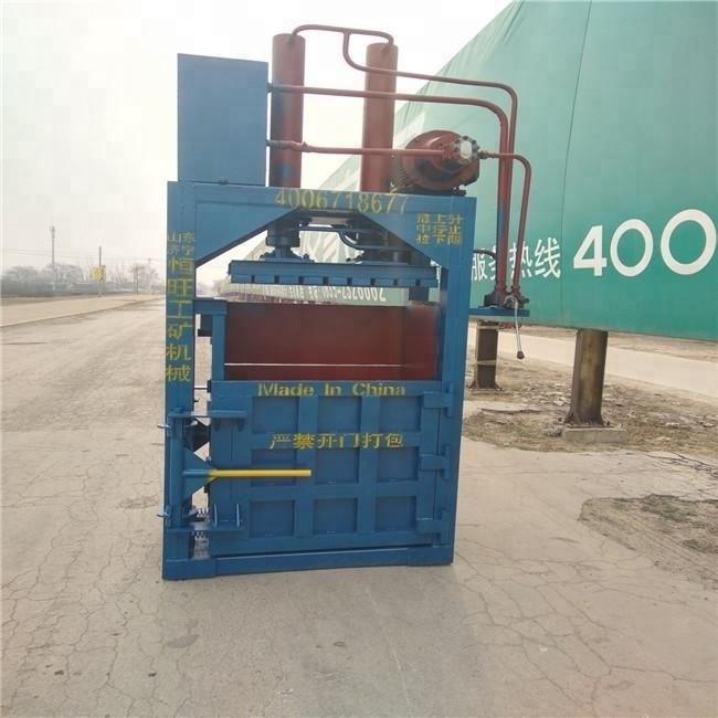 High quality !! Waste tyre baling press / baler machine for tire