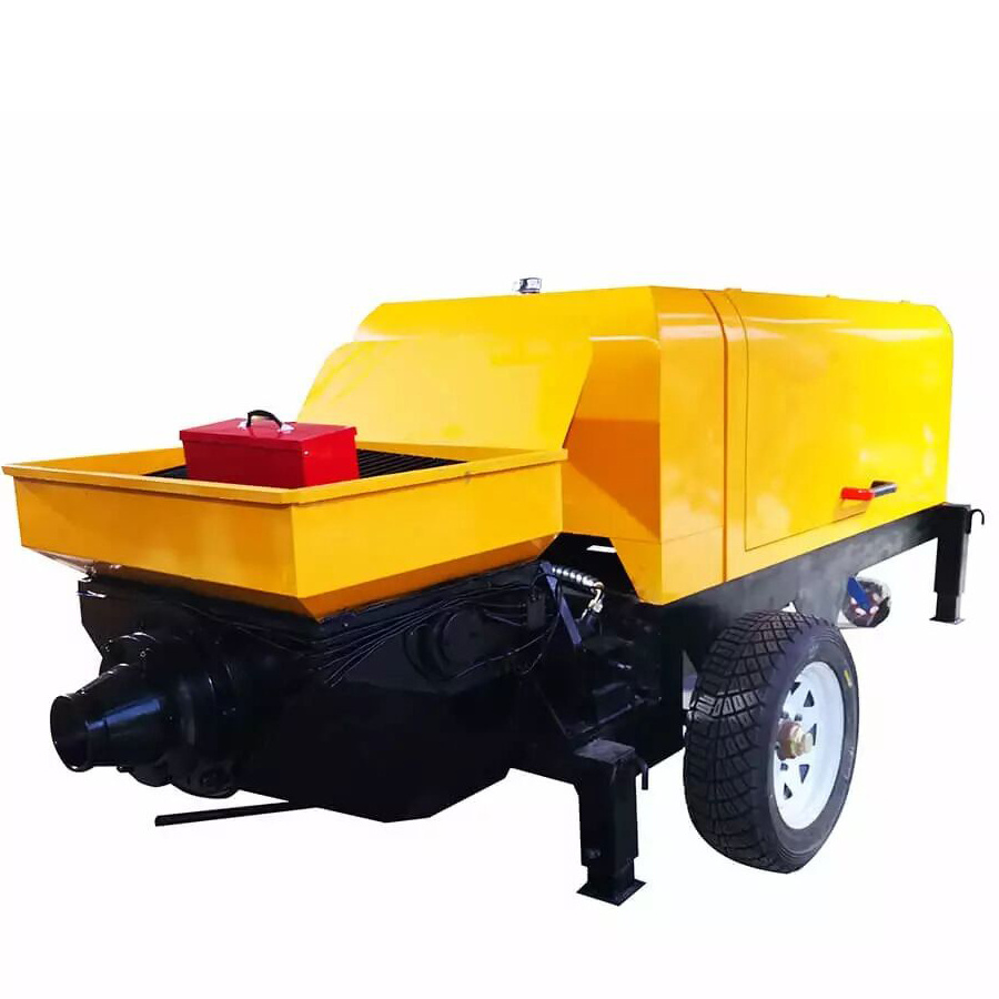 Small Construction Diesel Mini Concrete Mixer Pump Sales