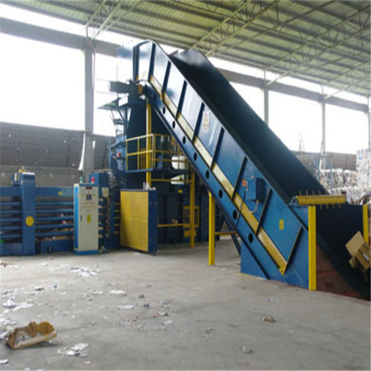 Automatic Press Baler Machine hydraulic waste paper wrapping machine for sale