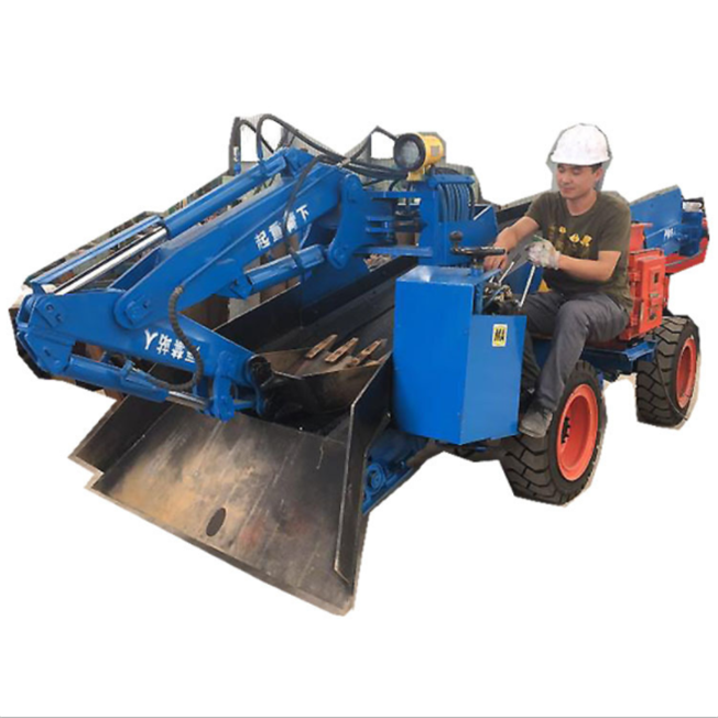 Mining and mucking use grilled slag machine/electric slag removal machine