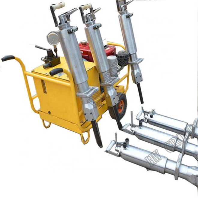 CE Support Hard Rock Break Electric Diesel Splitting Machine Rock Splitting Machine