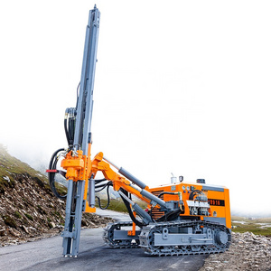 Dth hole digging rig borehole drill rigs drilling boring machine for rock