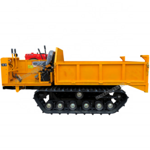 Chinese farm Agricultures dumper trucks electric mini dumper crawler