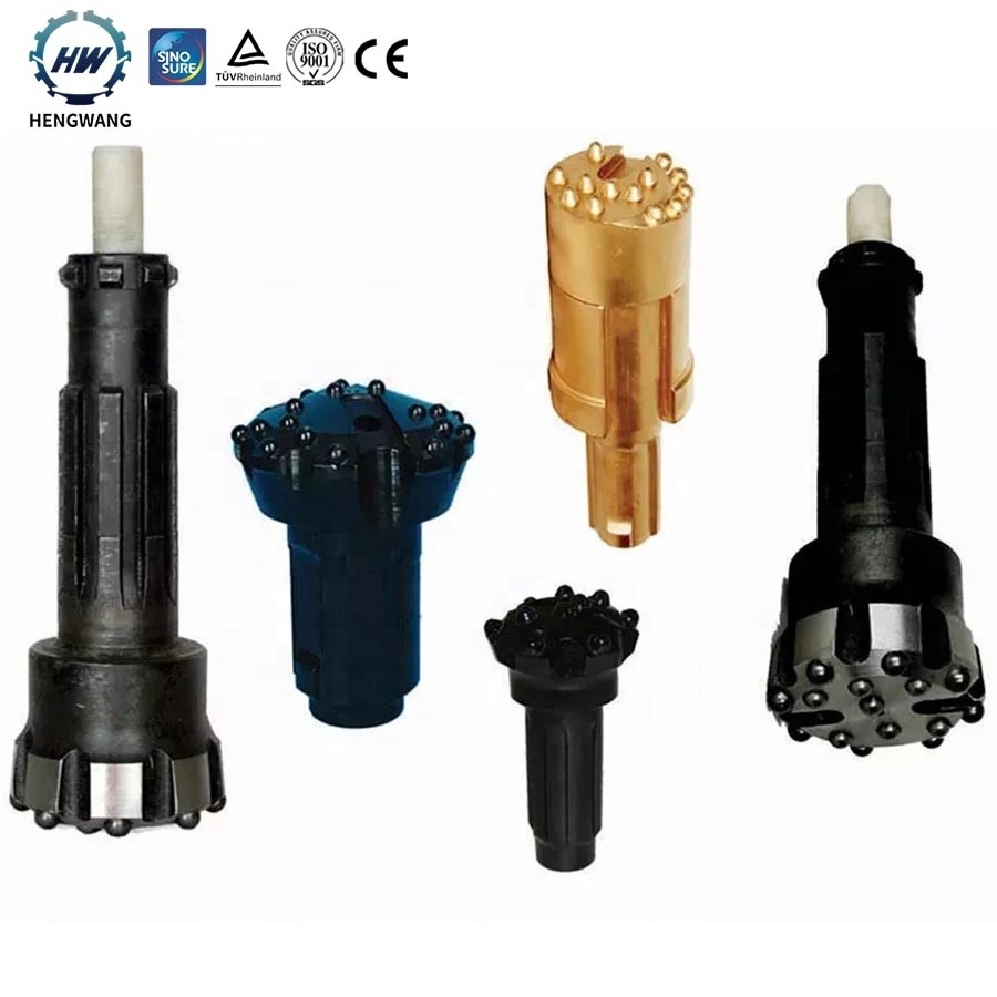 China high air pressure mining button 152mm hard rock dth hammer water well drill bits