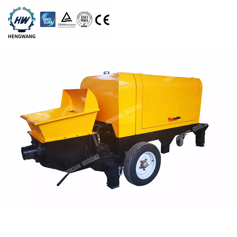 HW-30 Long Delivery Distance Concrete Pump Machine