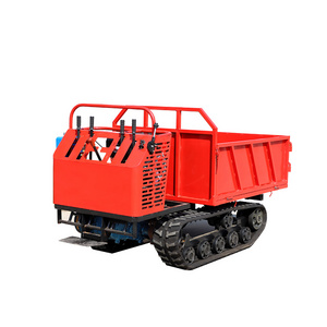 Factory Sell Small Low Speed Safety Crawler Dump Truck All Terrain off Road Transport Truck