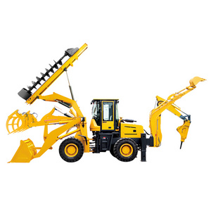 Hot Sale!! backhoe tractor with loader and backhoe Used mini back hoe loader backhoe