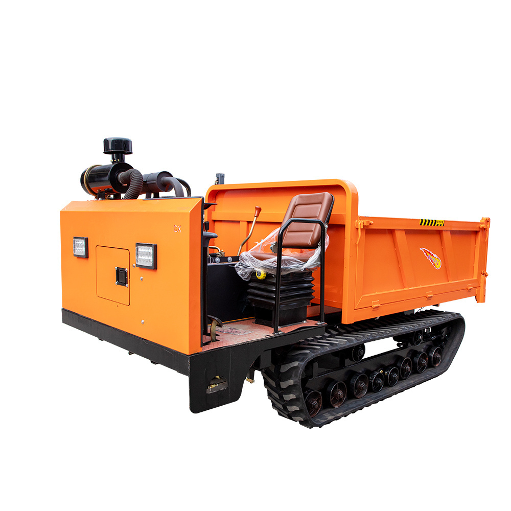 Multi Terrain Access 4 Ton Tracked Transport Vehicle Small Tracked Dumper For Sale Cheap