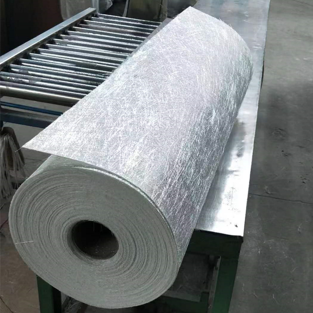 E-Glass Glass Fiber Fiberglass Chopped Strand Mat Roll for boat building