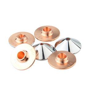 Fiber Laser Enlarged Nozzle 32mm CNC Machine Welding Single Layer Double Layer Cutting Diameter 0.8 - 6.0mm Copper Nozzle