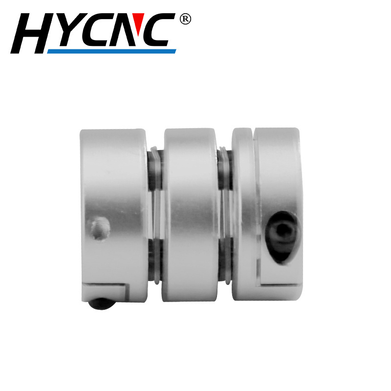 Aluminum alloy single and double diaphragm coupling elastic high torque encoder screw servo motor coupling