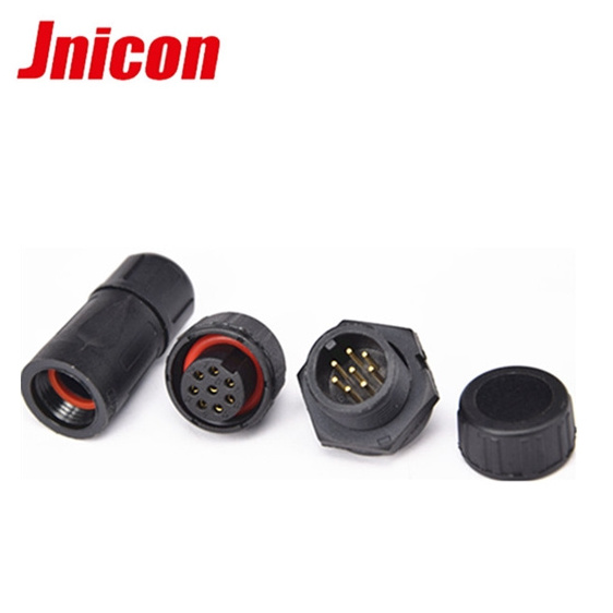 M16 screw lock IP68 Male Female 5Pin 6 Pin Wire to Board Waterproof Panel Mount Connector