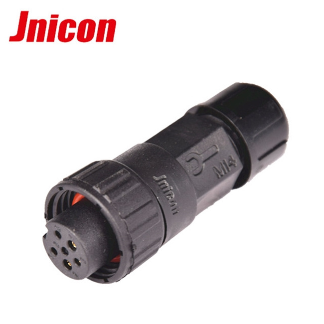 M16 screw lock IP68 Male Female 5Pin 6 Pin Wire to Board Waterproof Panel Mount Connector