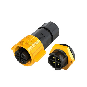 Jnicon M19 IP67 Female Male 2 3 4 5 pin Panel Mount connector waterproof connector Fast Push Locking connector