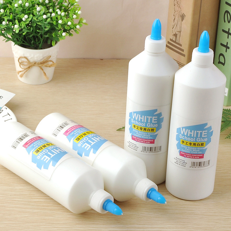 500ml Non Toxic School  Liquid White Glue Clear Glue for Slime Handcraft