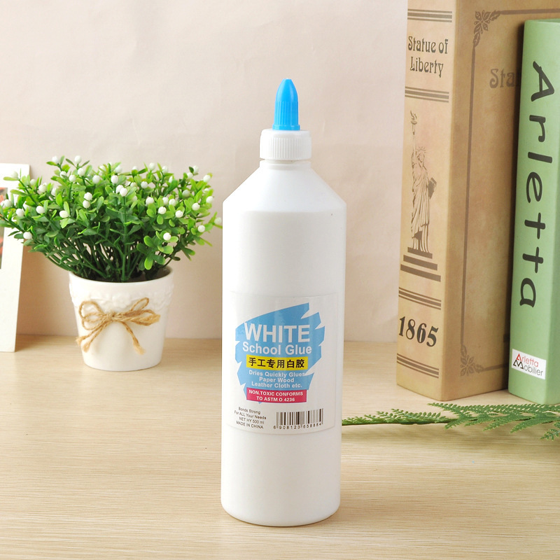 500ml Non Toxic School  Liquid White Glue Clear Glue for Slime Handcraft