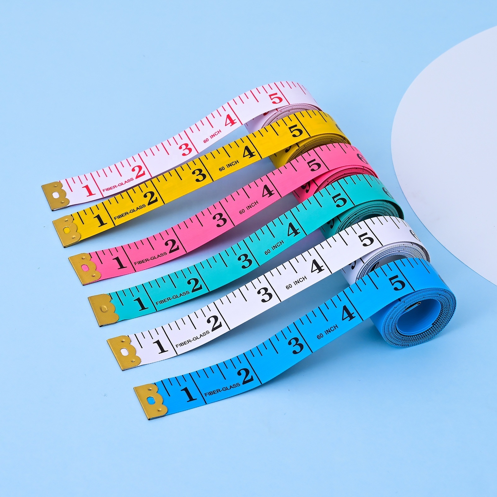 Soft Tape Measure Double Scale Body Sewing Flexible Ruler for Weight Loss Medical Body Measurement Tailor Craft Ruler