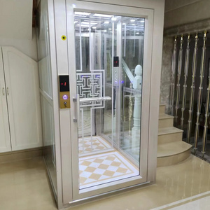 Outdoor Indoor Commercial Sightseeing Panoramic Elevator Modern Home Villa Glass Elevator