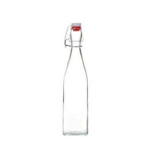 Wholesale Flip Top Bottle 250ml 750ml 1000ml Glass Swing Top Glass Bottle