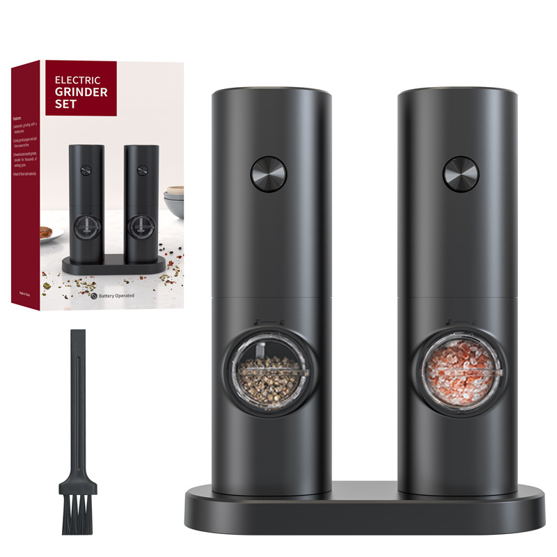 Electric Salt and Pepper Grinder Set / Battery Operated Pepper Mill