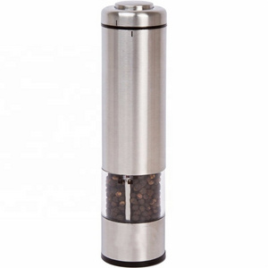 Kitchen Tools Cooking Salt and Pepper Grinder Electric Pepper Mill industrial salt and pepper shaker