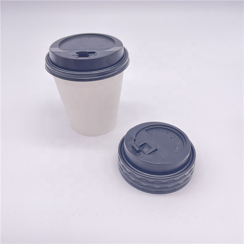 Customize Logo Design Paper Cup / Disposable Paper Coffee Cups with lids