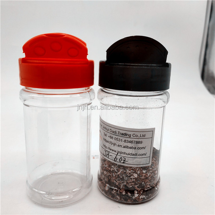 Plastic Spice Bottles For Storing and Dispensing Spices / Plastic Food Grade Spice Jars