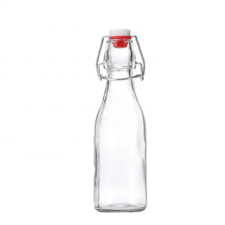 750ml empty glass beverage bottles swing top bottles with airtight rubber seal flip caps