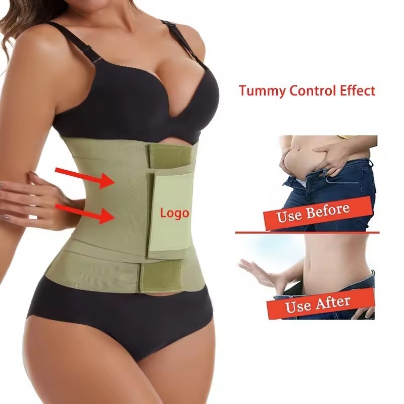 Wholesale Colombian Girdles with Logo Sculpt Waist Trainer Shaper Faja Sculpt Body Shaper for Women Top Quality Slimming Belt