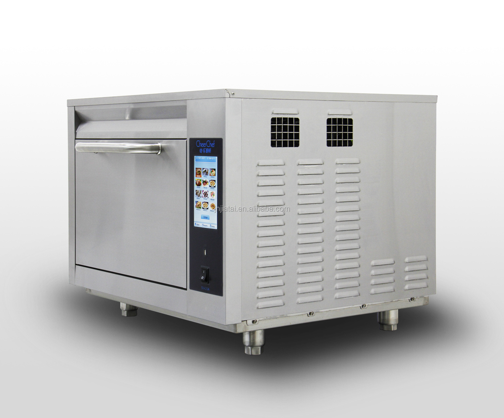 Turbo oven with microawve function, convection, impingement,  smart menu system and 20 times faster cooking speed