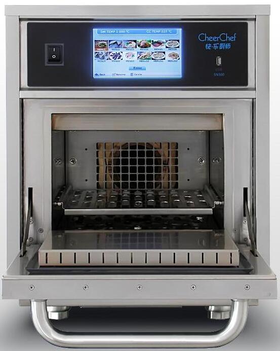 Turbo oven with microawve function, convection, impingement,  smart menu system and 20 times faster cooking speed