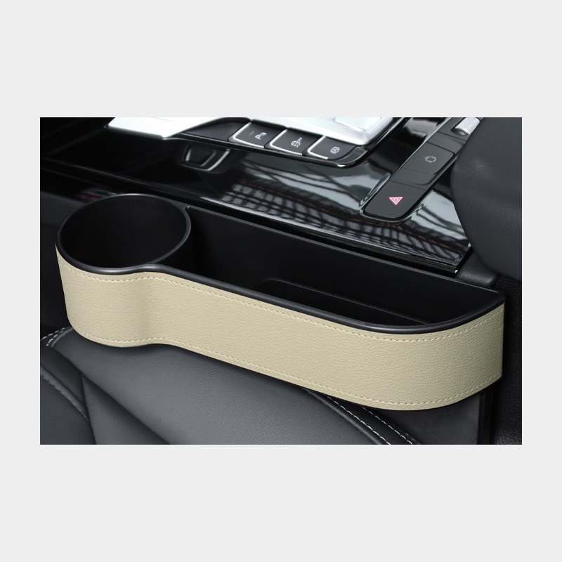 Multi-function Car Seat Gap Filler Organizer Storage Box With Cup Holder drop stop car seat gap filler